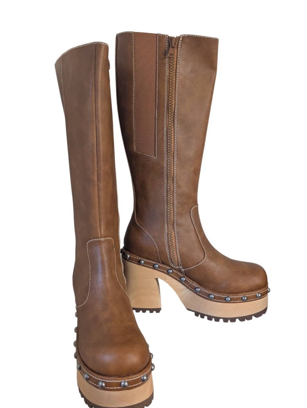 DELiA*s by Dolls Kill Poetic Edge Knee High Boots ..Size 11 - Picture 2 of 11
